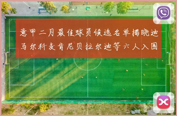 意甲二月最佳球员候选名单揭晓迪马尔科麦肯尼贝拉尔迪等六人入围
